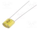 Capacitor: polyester; 47nF; 50VDC; 5mm; ±10%; 7.5x4.5x9.5mm; THT NICHICON