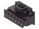 Plug; wire-board; female; Minitek; 2mm; PIN: 12; w/o contacts; FCI Amphenol Communications Solutions