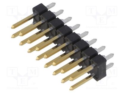 Pin header; pin strips; BERGSTIK II; male; PIN: 16; straight; THT Amphenol Communications Solutions 67996-216HLF