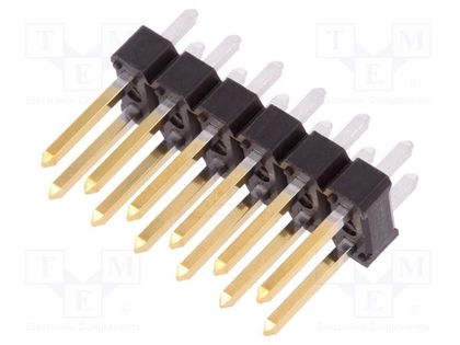 Pin header; pin strips; BERGSTIK II; male; PIN: 12; straight; THT Amphenol Communications Solutions 67996-212HLF