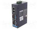 Serial device server; Number of ports: 6; 12÷48VDC; RJ45 x2; EKI ADVANTECH
