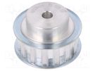 Belt pulley; T10; W: 16mm; whell width: 31mm; Ø: 45.9mm; aluminium OPTIBELT