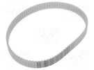 Timing belt; AT5; W: 16mm; H: 2.7mm; Lw: 450mm; Tooth height: 1.2mm OPTIBELT