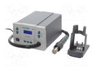 Hot air soldering station; digital,with push-buttons; 1000W QUICK