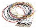 Optic fiber pigtail; OM2; LC/UPC; 2m; Optical fiber: 50/125um LAPP