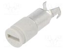 Adapter; cylindrical fuses; THT; 5x20mm,6.3x32mm; -40÷85°C; 10A SCHURTER