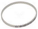 Timing belt; AT5; W: 6mm; H: 2.7mm; Lw: 300mm; Tooth height: 1.2mm OPTIBELT