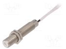 Reed switch; Pswitch: 10W; Ø5x25mm; Connection: lead 1,5m; 1.25A MEDER