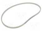 Timing belt; AT10; W: 10mm; H: 5mm; Lw: 800mm; Tooth height: 2.5mm OPTIBELT