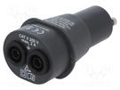 Adapter; 4mm; Cap: GU10 BEHA-AMPROBE