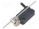 Limit switch; adjustable plunger, length R 19-116mm; NO + NC PIZZATO ELETTRICA