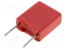 Capacitor: polyester; 1uF; 30VAC; 50VDC; 5mm; ±10%; 3.5x8.5x7.2mm WIMA