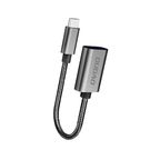 Dudao adapter cable OTG USB 2.0 to USB Type C gray (L15T), Dudao