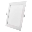 LED panel 220×220 square, built-in, white, 18W neutral white, EMOS
