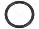 O-ring gasket; NBR rubber; Thk: 2.5mm; Øint: 20mm; black; -30÷100°C ORING USZCZELNIENIA TECHNICZNE