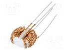 Inductor: wire; THT; 330uH; 1.9A; 50mΩ; 230VAC; 6x5mm; -20÷50%; 10kHz FERYSTER