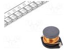 Inductor: ferrite; SMD; 82uH; 3.95A; 104mΩ; ±20%; 18.7x15.2x12mm FASTRON