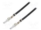 Contact; male; tinned; 16AWG; SABRE; Contacts ph: 7.5mm; Len: 0.15m MOLEX