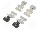 Set of clips; steel; for enclosures,Spacial CRNG,Spacial S3D SCHNEIDER ELECTRIC