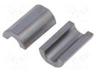 Ferrite: two-piece; on round cable; Ø: 9mm; 96Ω; A: 17.5mm; B: 28.5mm RICHCO