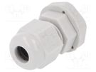 Cable gland; M12; 1.5; IP68; polyamide; light grey RITTAL