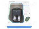 Optical mouse; black; wireless,Bluetooth 3.0 EDR; 10m LOGILINK