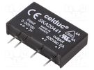 Relay: solid state; SPST-NO; Ucntrl: 3÷30VDC; 5A; 12÷460VAC CELDUC