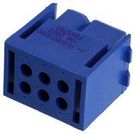 RECTNGLR PWR HOUSING, RCPT, 6POS, CABLE