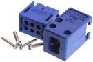 RECTNGLR PWR HOUSING, RCPT, 6POS, CABLE