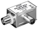 Sheath Current Filter, Galvanic Isolation - coaxial plug > coaxial coupling