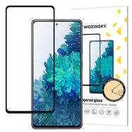 Wozinsky Super Tough Full Glue Tempered Glass Full Screen With Frame Case Friendly Samsung Galaxy A52s 5G / A52 5G / A52 4G Black, Wozinsky