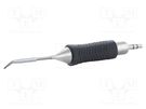 Tip; bent chisel; 0.8x0.4mm; for  soldering iron; 40W WELLER