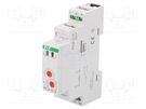 Timer; 0,1s÷24days; SPDT; 10A; 230VAC; for DIN rail mounting; IP20 F&F