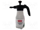 Tool: dosing bottles; liquid products in canisters and barrels CRC