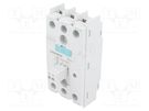 Relay: solid state; 30A; Uswitch: 48÷600VAC; 3-phase; Series: 3RF22 SIEMENS