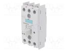 Relay: solid state; 55A; Uswitch: 48÷600VAC; 3-phase; Series: 3RF22 SIEMENS