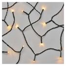 LED Christmas chain, 8 m, outdoor and indoor, vintage, timer, EMOS