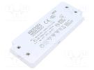 Power supply: switched-mode; LED; 20W; 2÷31VDC; 700mA; 198÷264VAC RECOM