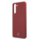 Mercedes MEHCS21MSILRE S21+ G996 czerwony/red hardcase Silicone Line, Mercedes