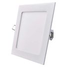 LED panel 170×170 square, built-in, white, 12.5W warm white, EMOS