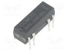 Relay: reed switch; DPST-NO; Ucoil: 5VDC; 500mA; max.150VDC; 10W COMUS