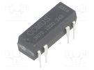 Relay: reed switch; DPST-NO; Ucoil: 24VDC; 500mA; max.150VDC; 10W COMUS