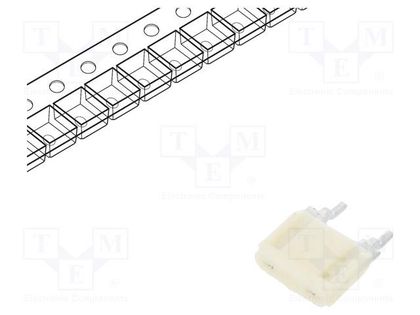 Fuse: fuse; quick blow; 4A; 350VAC; SMD; 10.92x3.81x8.76mm; 446 LITTELFUSE 0446004.ZRP