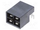 Connector: wire-board; socket; male; VerIO™; PIN: 4; on PCBs Amphenol Communications Solutions