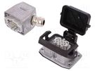 Connector: HDC; male + female; 500V; 16A; PIN: 6; Layout: 6+PE; M20 PHOENIX CONTACT