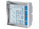 Meter: power quality analyser; on panel; digital,mounting; LCD CARLO GAVAZZI