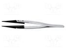 Tweezers; replaceable tips; Blade tip shape: sharp; ESD IDEAL-TEK