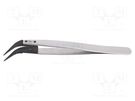 Tweezers; replaceable tips; Blade tip shape: sharp; ESD IDEAL-TEK