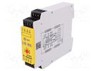 Module: safety relay; 24VDC; Contacts: NO x3; -25÷55°C; 230VAC/3A WIELAND