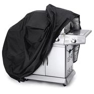 Waterproof grill cover, bicycle cover, bike cover, garden furniture cover, XXL cover, black, Hurtel